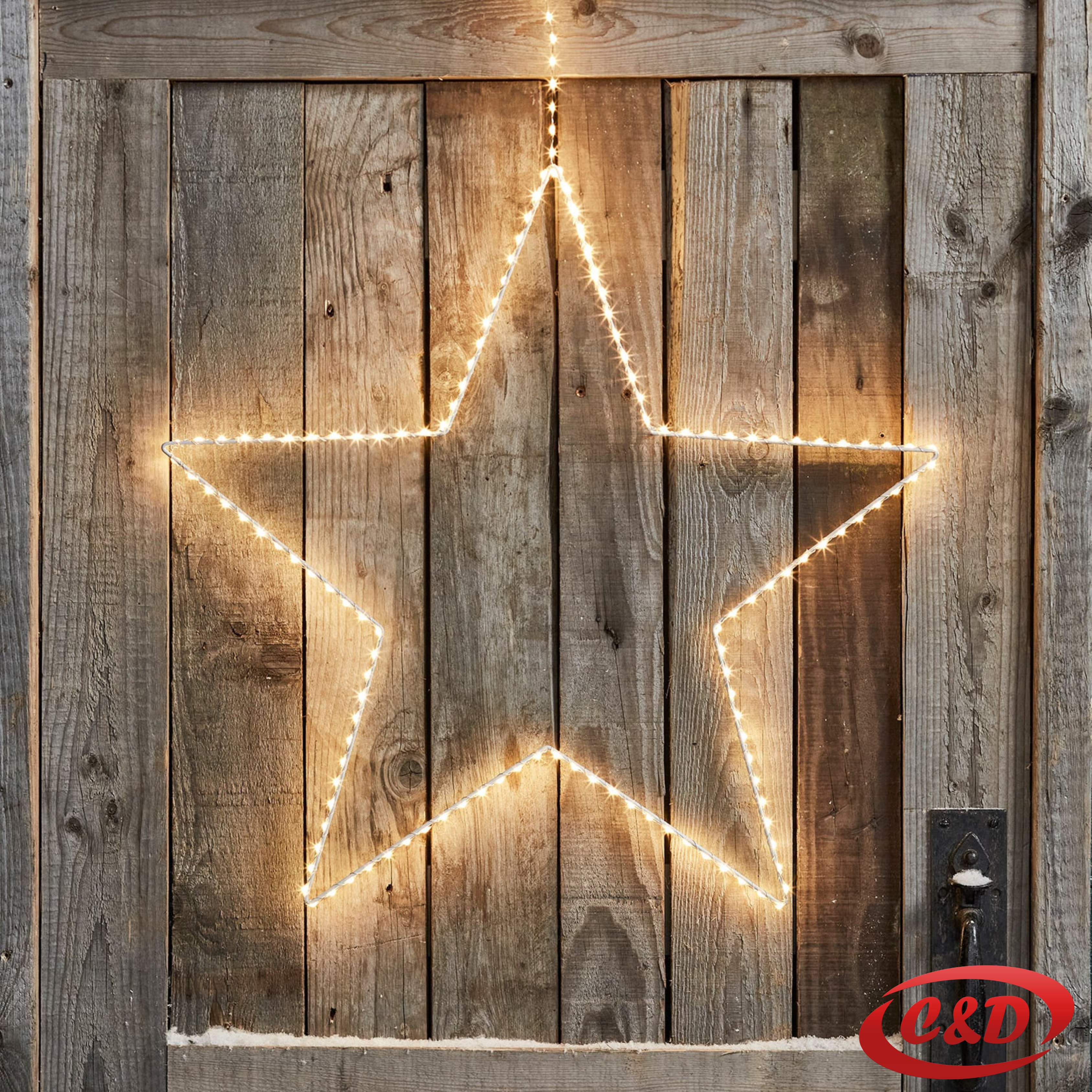 Zvijezda; LED; 40 cm; na baterije