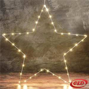 Zvijezda; LED; 40 cm; Toplo Bijela