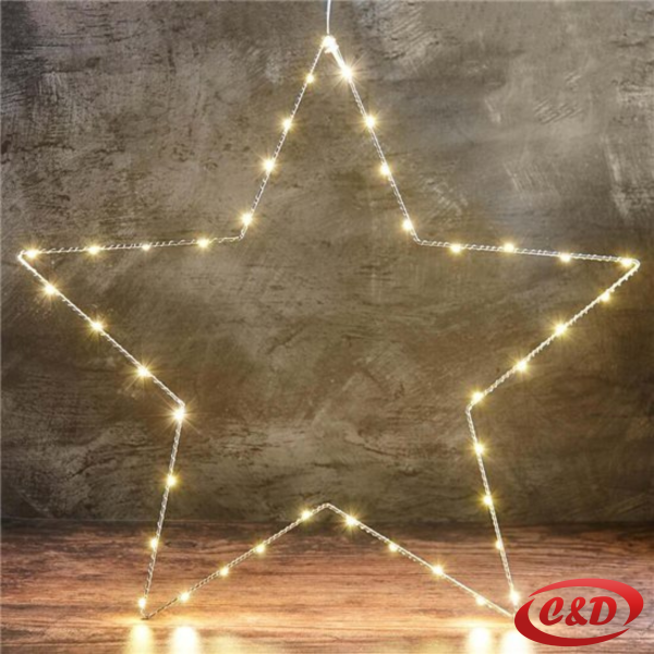 Zvijezda; LED; 40 cm; na baterije - Slika 3