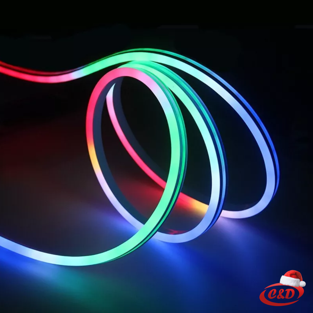 Neon flex traka; 5 m; RGB - Slika 2