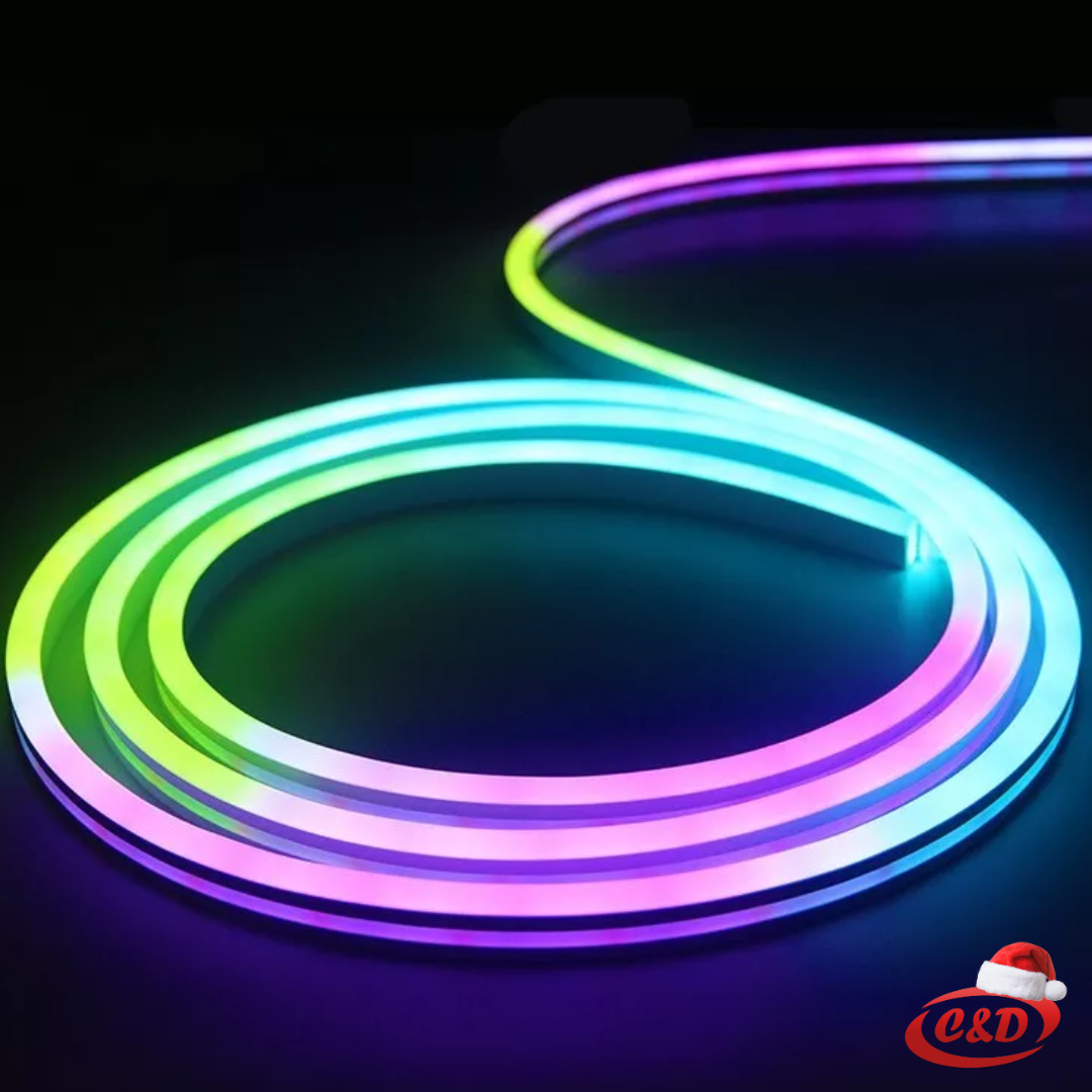 Neon flex traka; 5 m; RGB - Slika 3