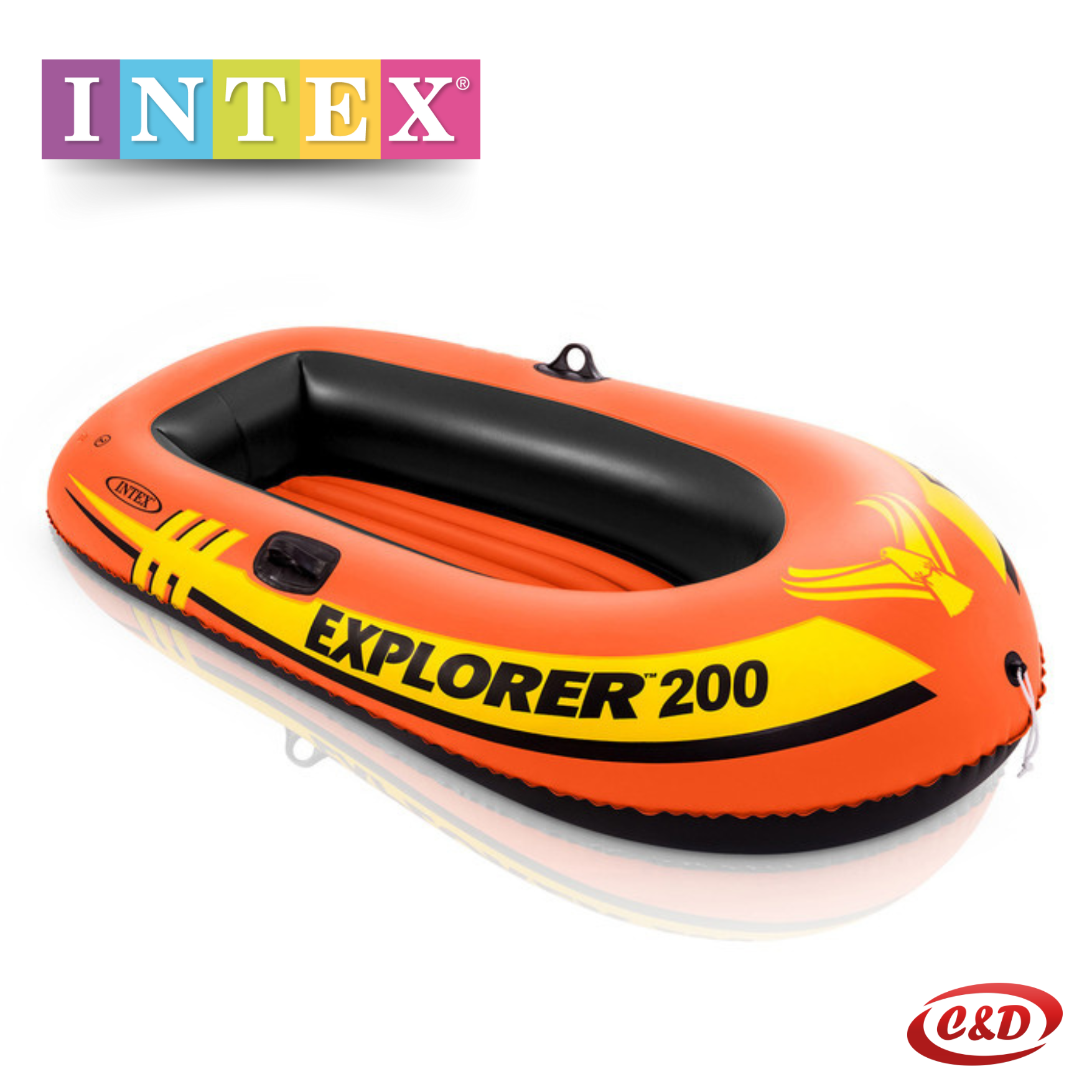 INTEX Čamac; 185 x 94 x 41 cm - Slika 2