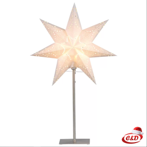 Svjetleća zvijezda na stalku; 40 cm