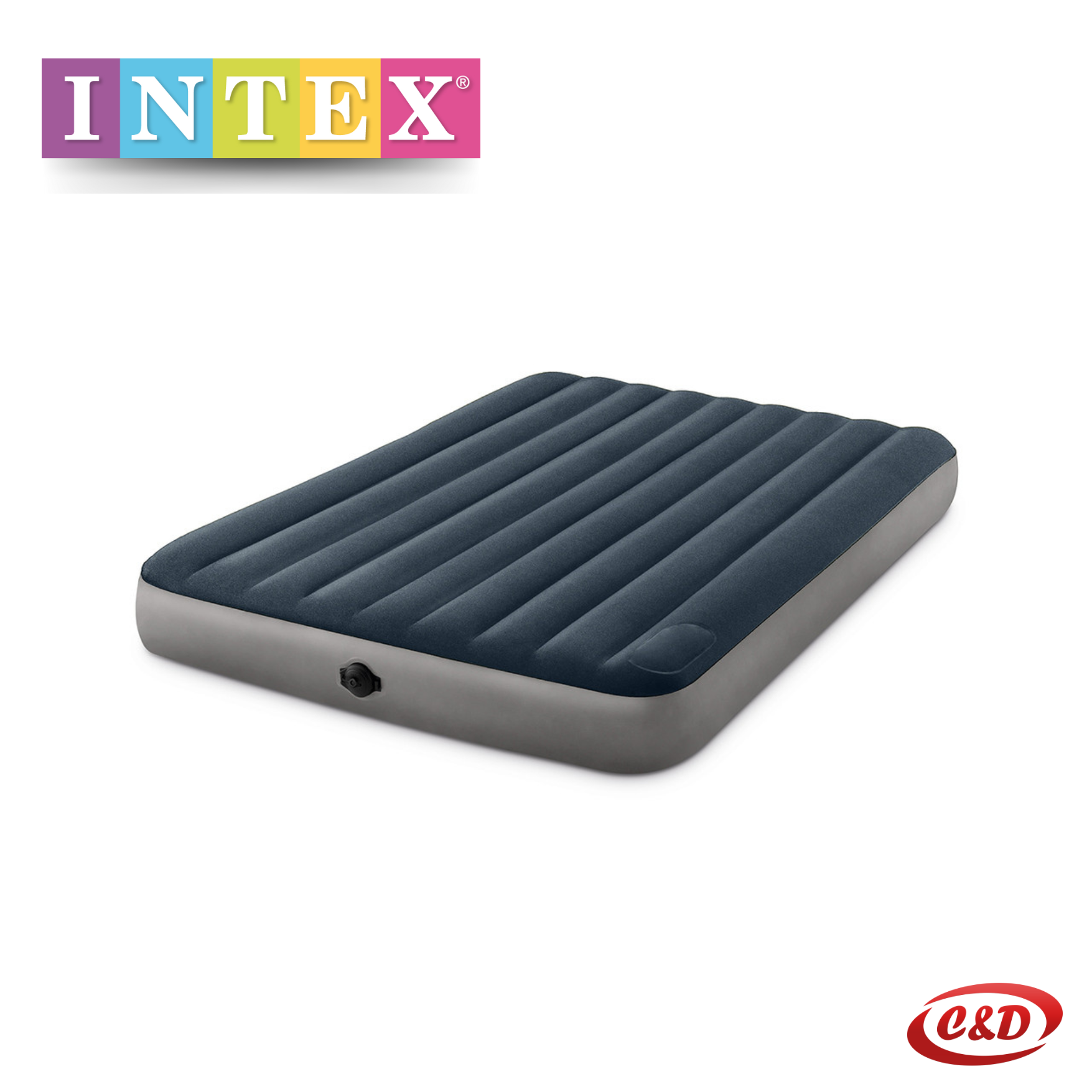 INTEX; Zračni madrac Dura-Beam standardni Queen s ugrađenom baterijskom pumpom - Slika 3