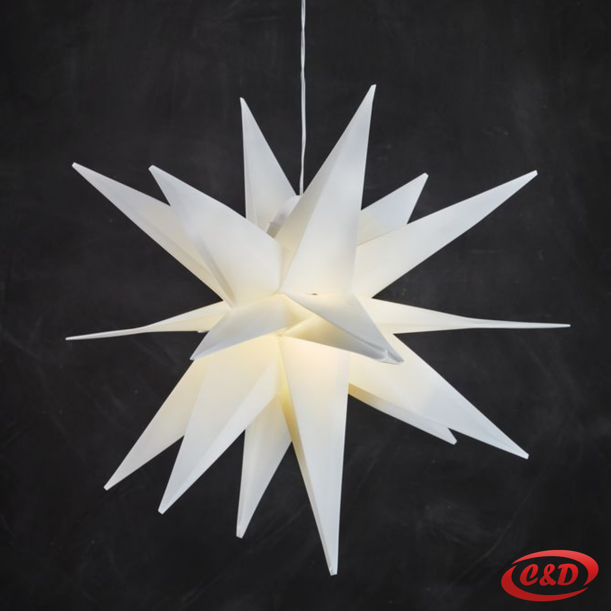 Zvijezda; LED; Hulandit; Toplo Bijela - Slika 3