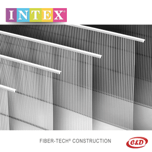 INTEX; Zračni madrac Dura-Beam Standardni Twin; 137 x 191 x 25 cm