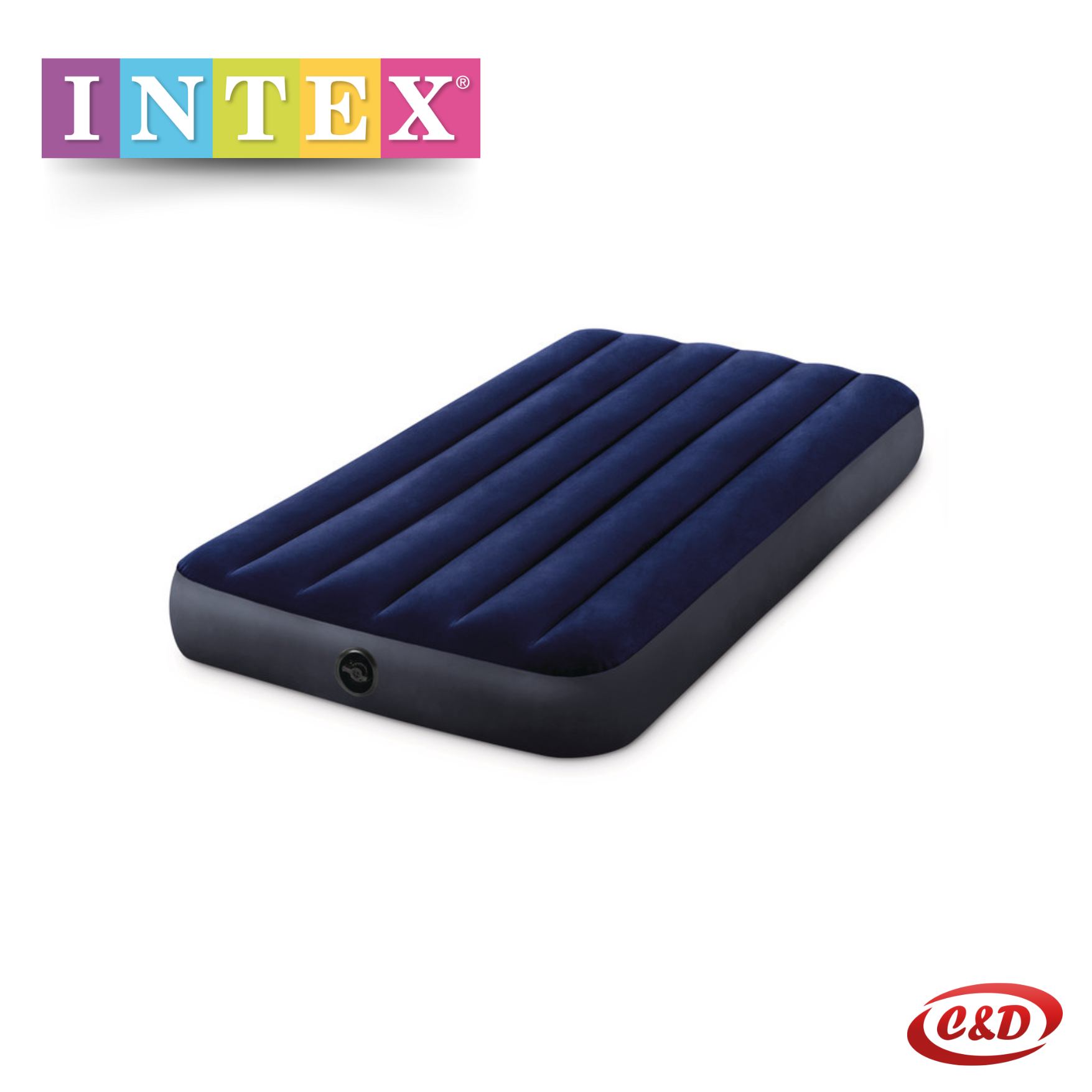 INTEX; Zračni madrac Dura-Beam Standardni Twin; 76 x 191 x 25 cm - Slika 2