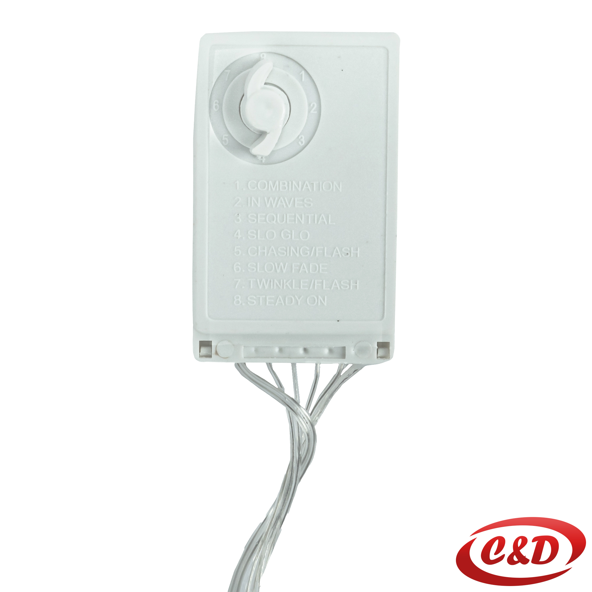 Lampice LED Zvijezde zavjesa/ledenice 2.5m - Slika 7