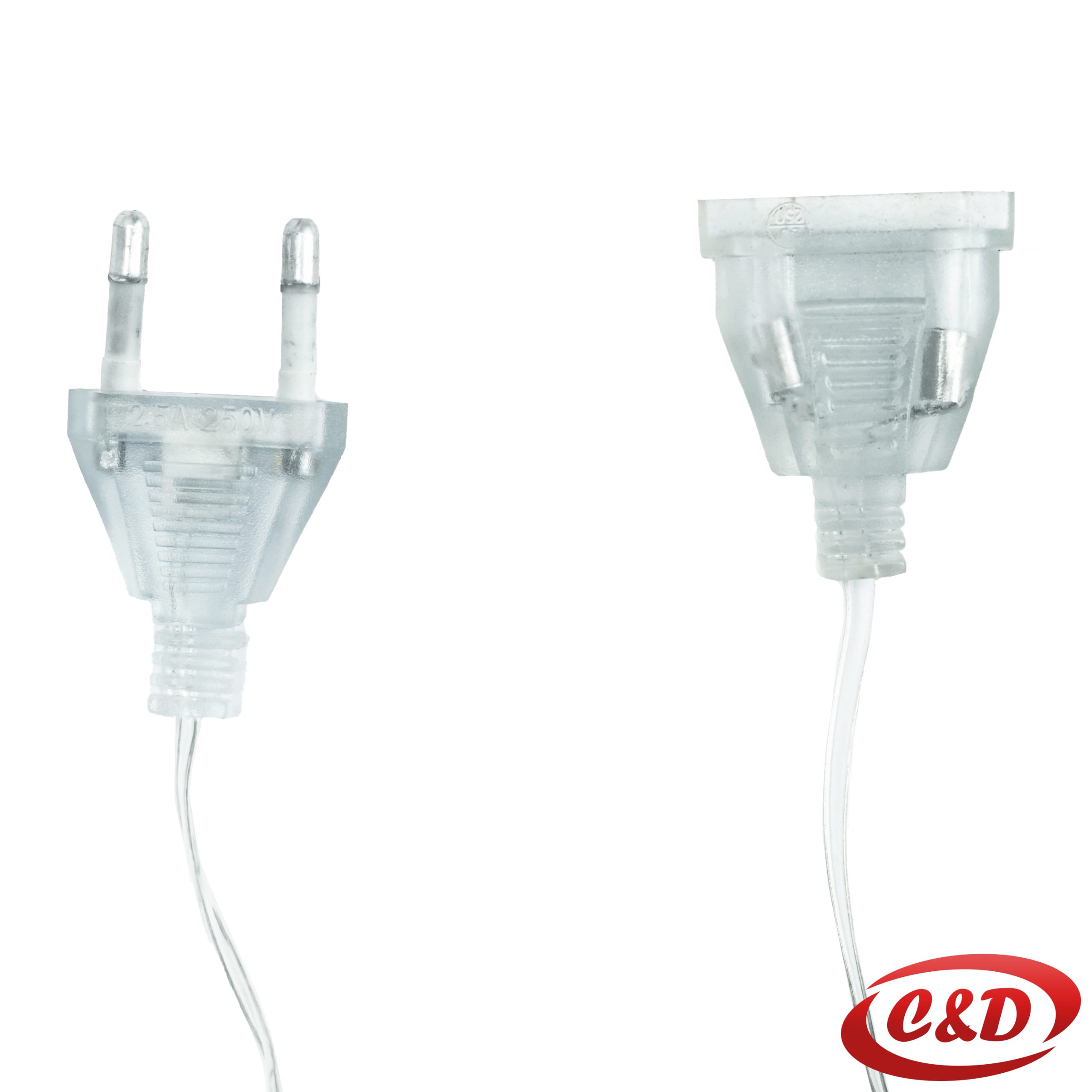 Lampice LED Zvijezde zavjesa/ledenice 2.5m - Slika 8