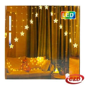 Lampice; LED; Žarulje; 5 m; Toplo Bijela