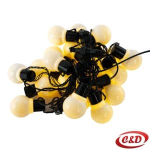 Lampice; LED; Žarulje; 5 m; Toplo Bijela