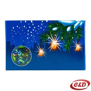 Lampice; LED; Mravi; Flash; 20 m; Bijela