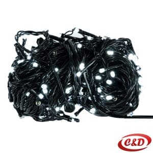 Lampice; LED; Mravi; Flash; 20 m; Bijela