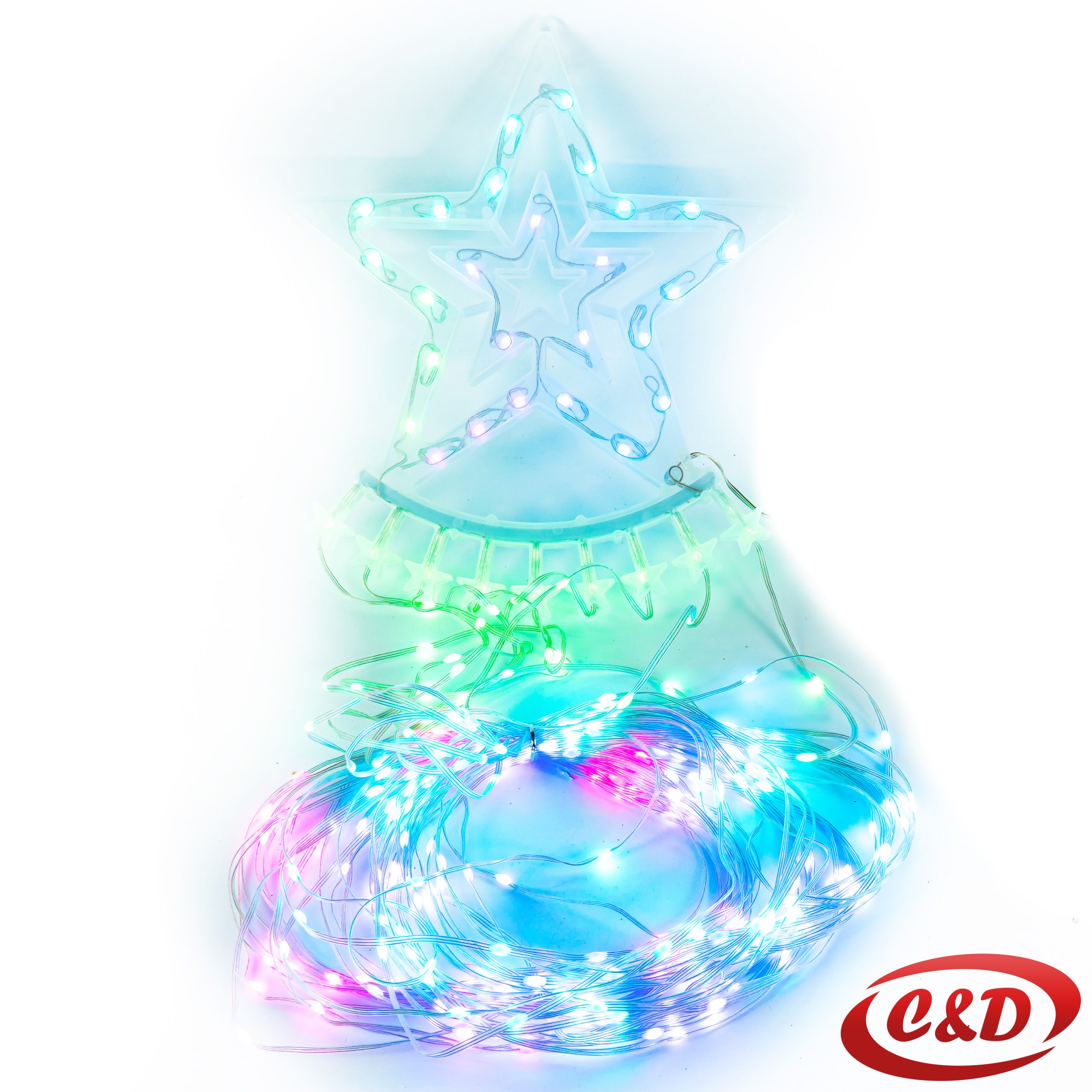 Lampice; LED; Vodopad; RGB - Slika 4