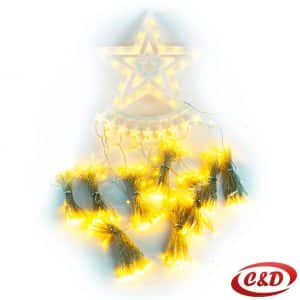 Lampice; LED; Vodopad; Toplo Bijela