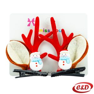 Novogodišnje šnale za kosu