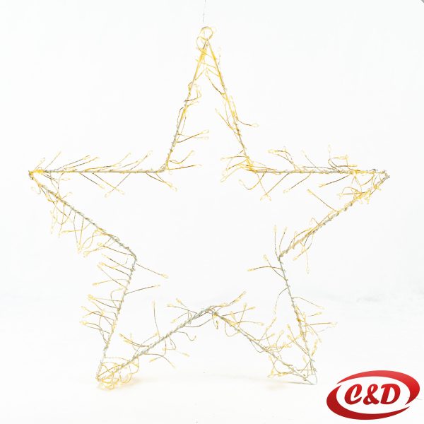 Zvijezda; LED; 40 cm; na baterije - Slika 4