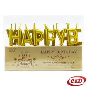 Svijeća; Happy Birthday; 12/1