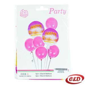 Balon set; Happy Birthday