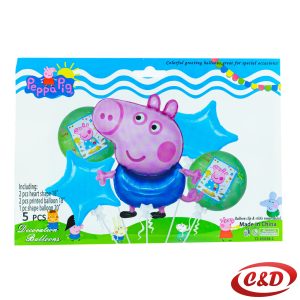 Balon set; Pepa Pig
