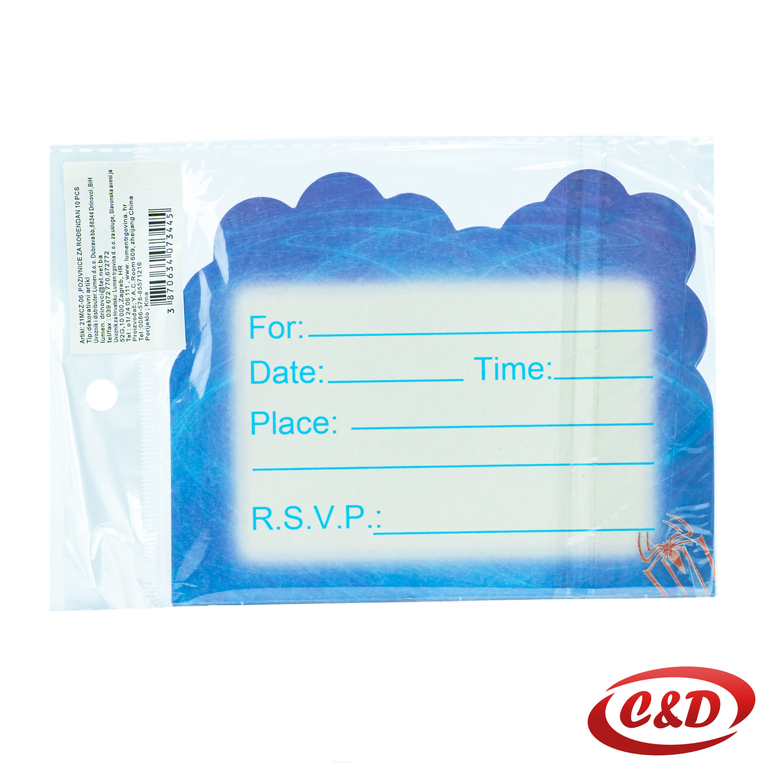 Pozivnice; Spiderman - Slika 2