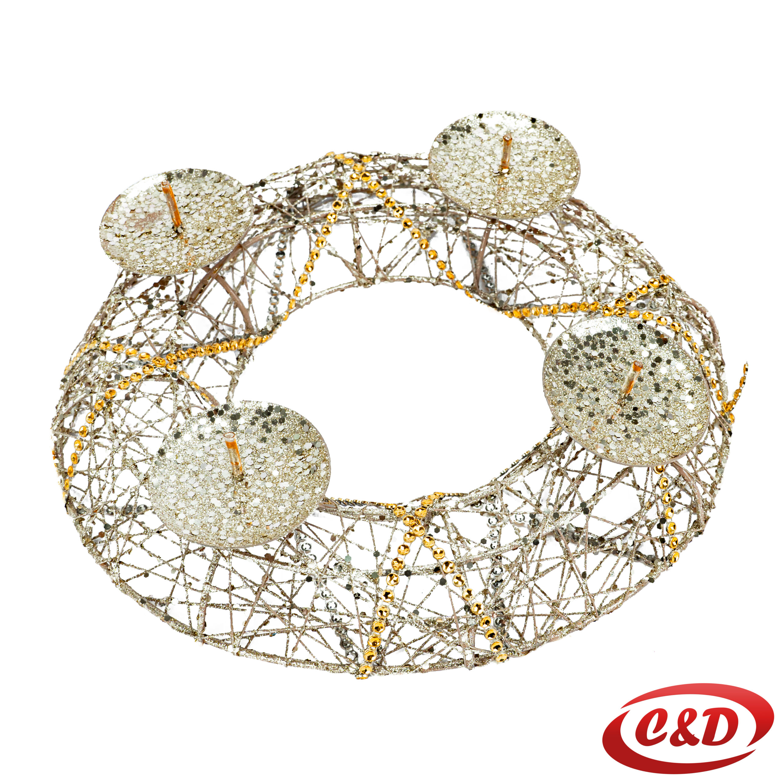 Adventski vijenac; 25 cm