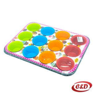 Pleh za muffine + silikonski kalupi