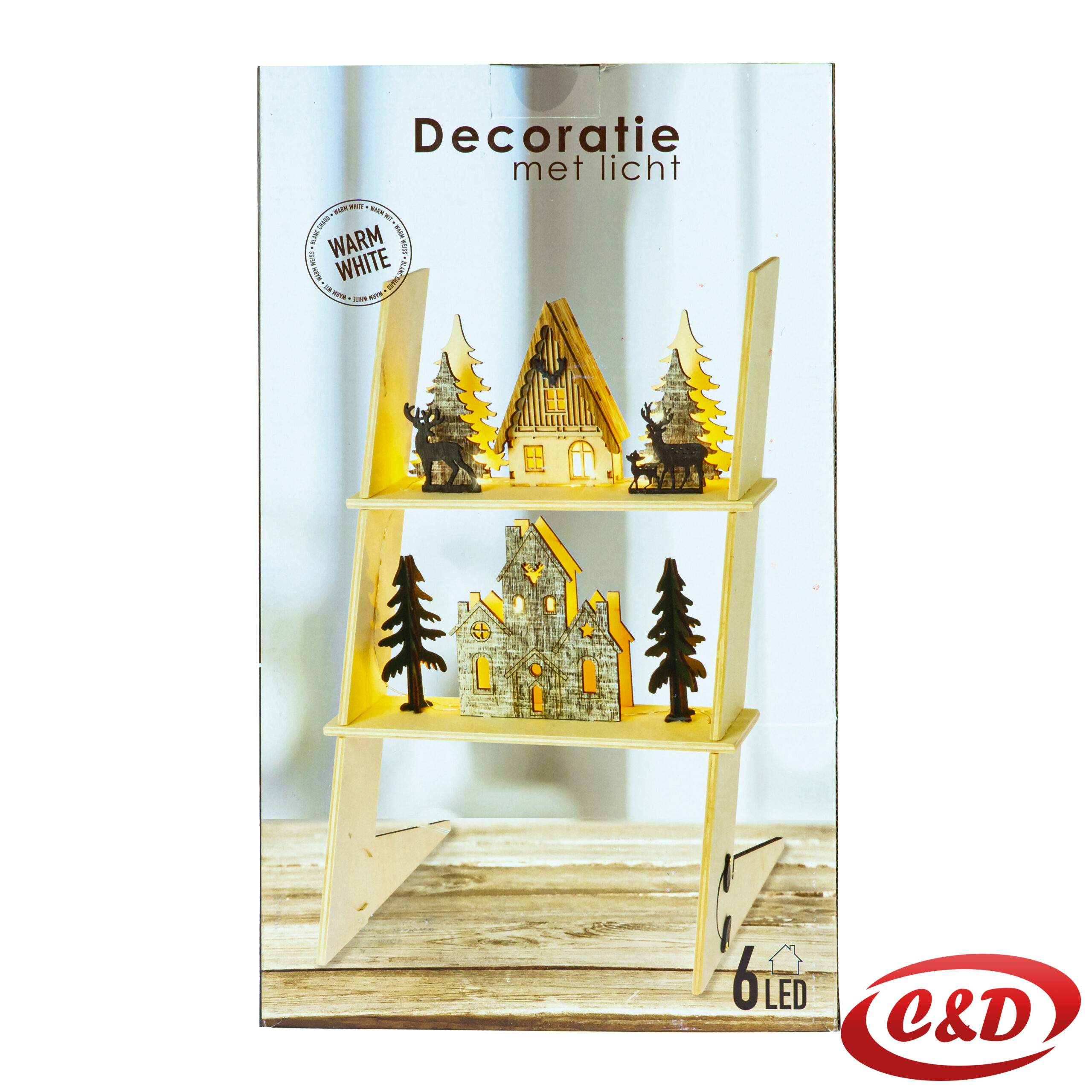 Svjetleća dekoracija kućice - Slika 2