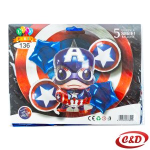 Balon set; Captain America