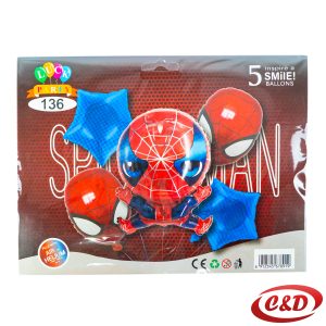 Balon set; Spiderman