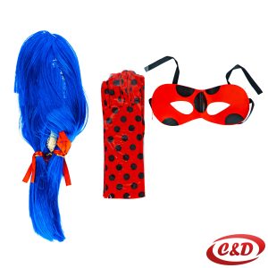 Bubamara set za djecu – perika, rukavice i maska