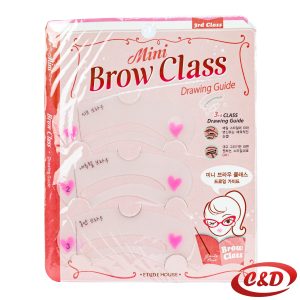 Šablon za obrve; 3/1