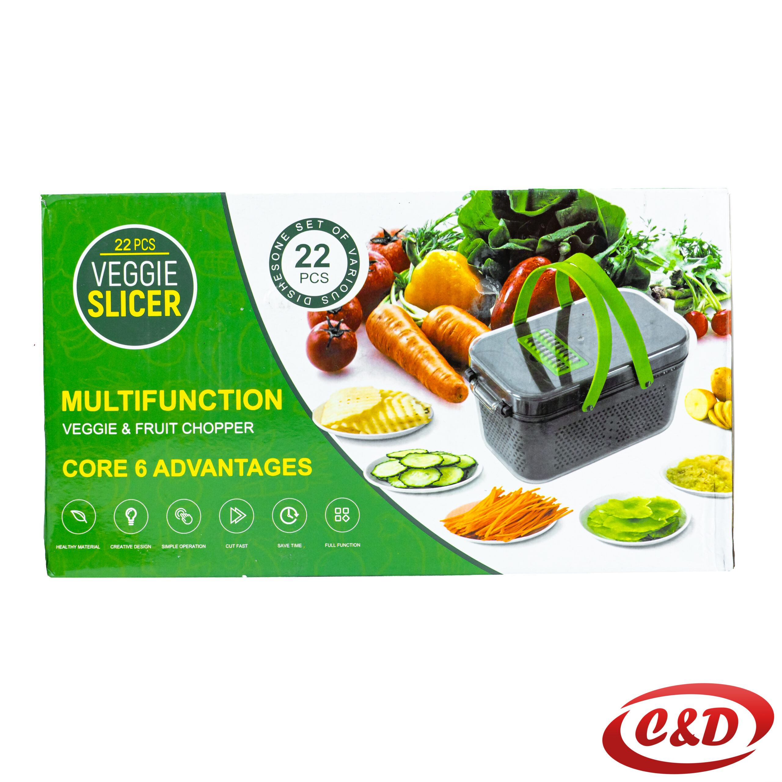 Multifunkcionalni sjecko za voće i povrće - Slika 3