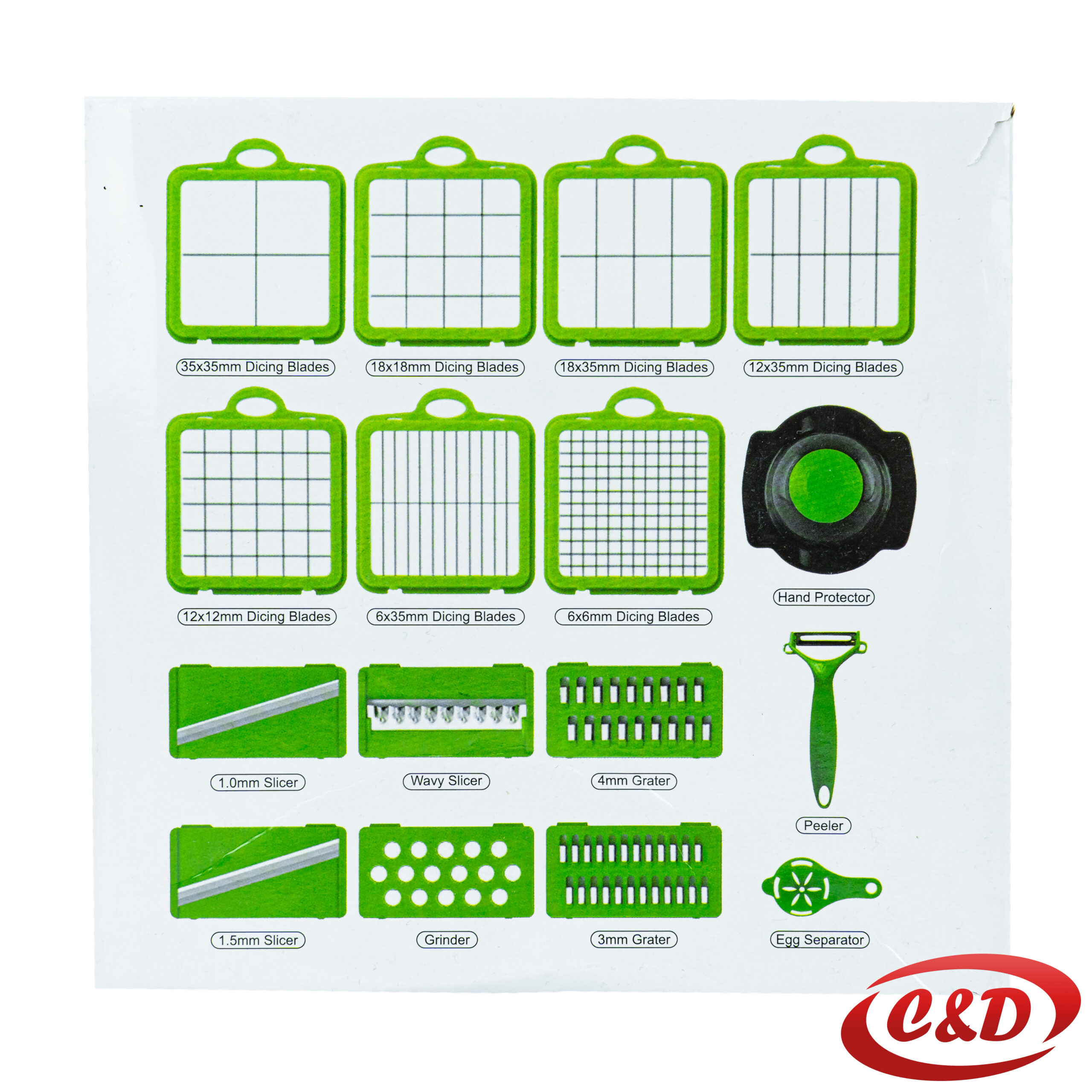 Multifunkcionalni sjecko za voće i povrće - Slika 4