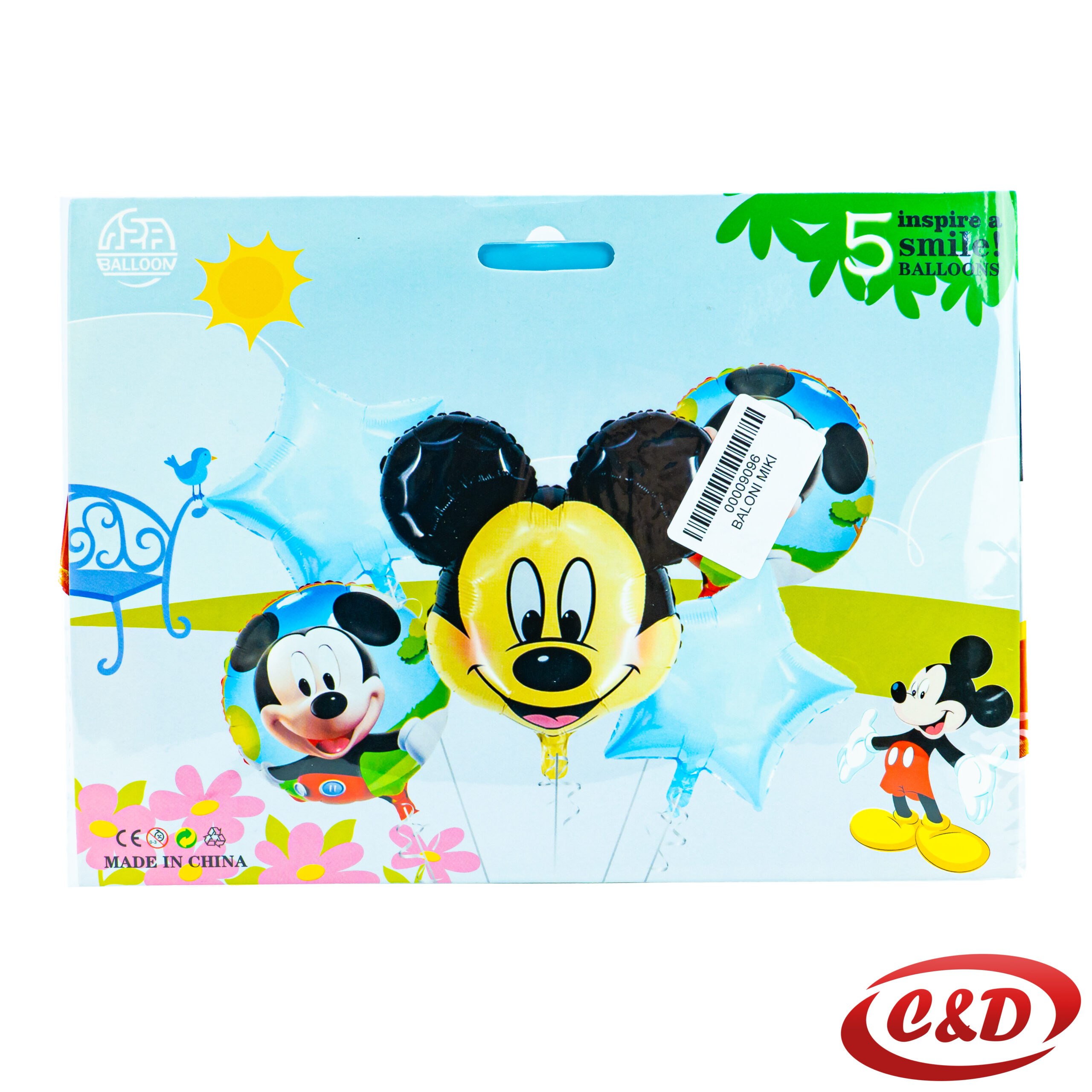 Balon set; Mickey Mouse