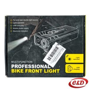 Prednje svijetlo za bicikl – Power Bank