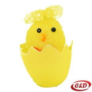 uskrsno pile žuto plastično 5 cm dekoracija za Uskrs