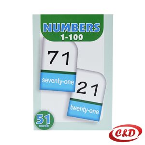Društvena igra karte; Brojevi 1-100