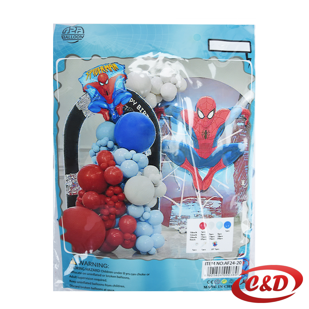 Balon luk; Spiderman