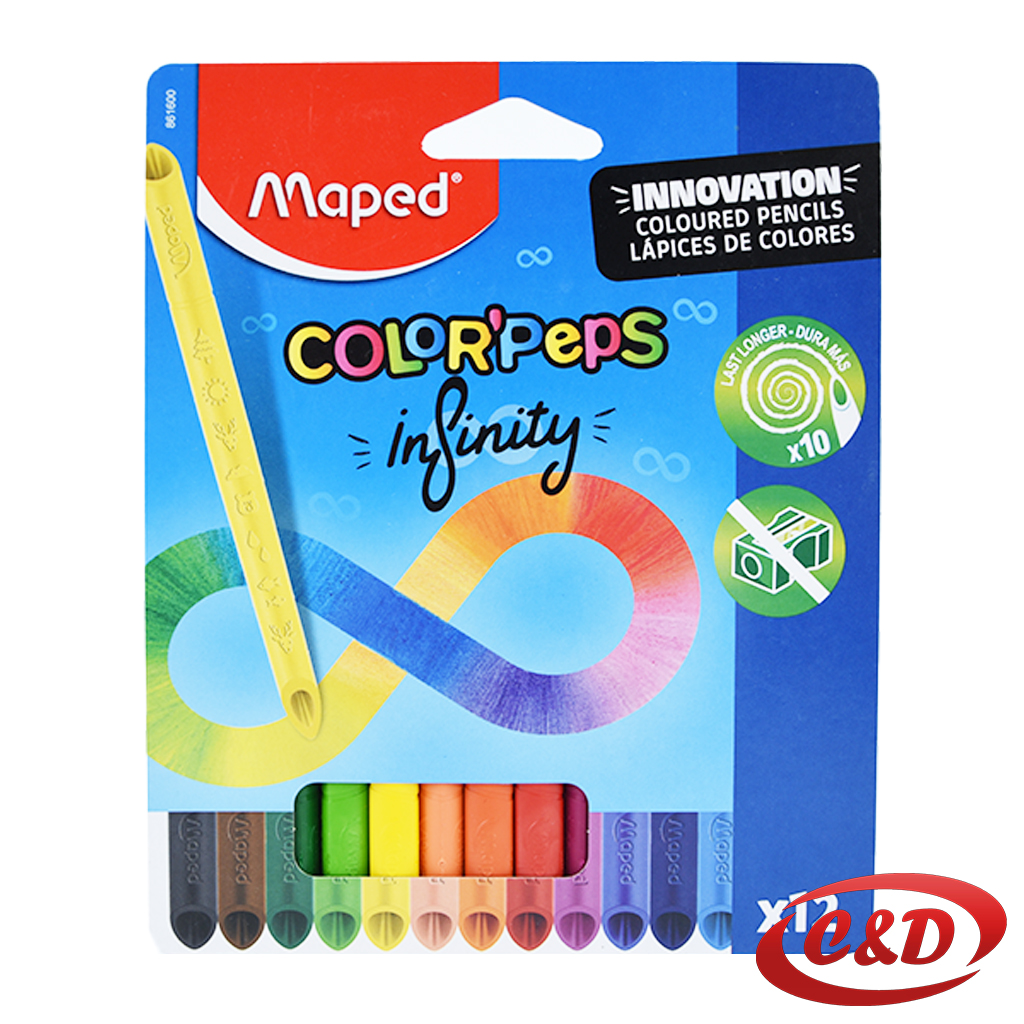 Flomasteri ; 12/1; Maped Infinity