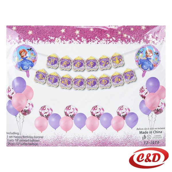 Balon set; Princess