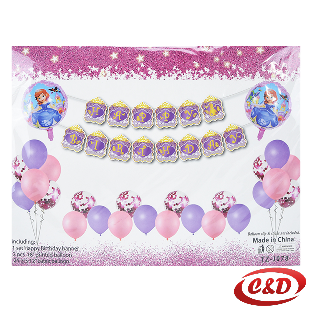 Balon set; Princess