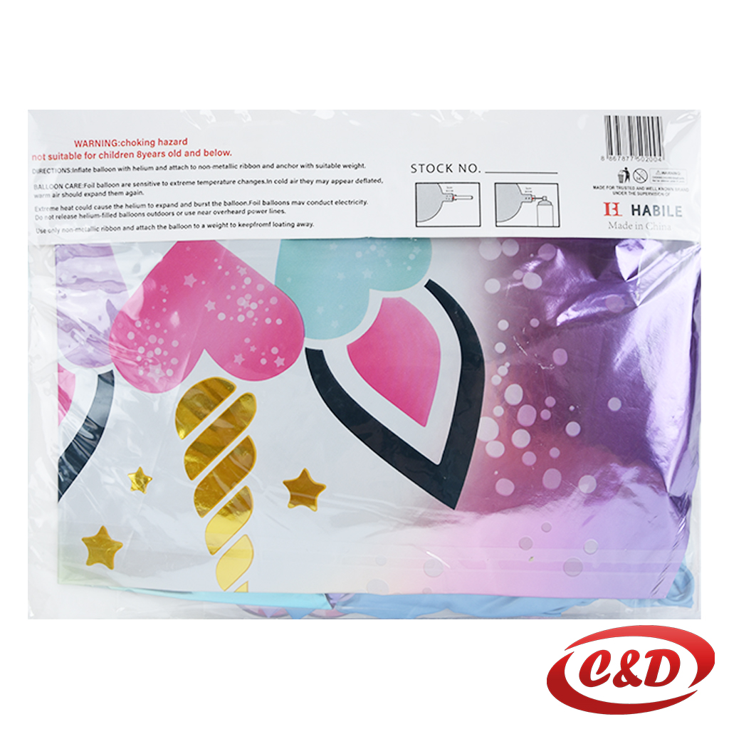 Balon set; Unicorn - Slika 2