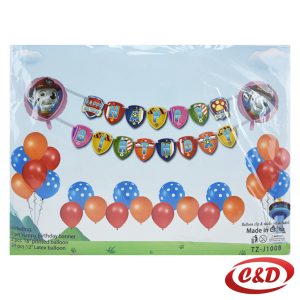 Balon set; Paw Patrol