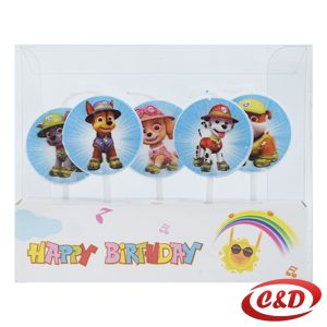 Svijeća; Paw Patrol; 5/1