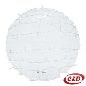 Kugla; LED; 50 cm; Bijela