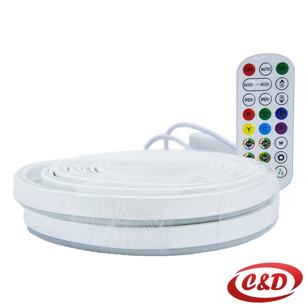 Neon flex traka; 5 m; RGB - Slika 4