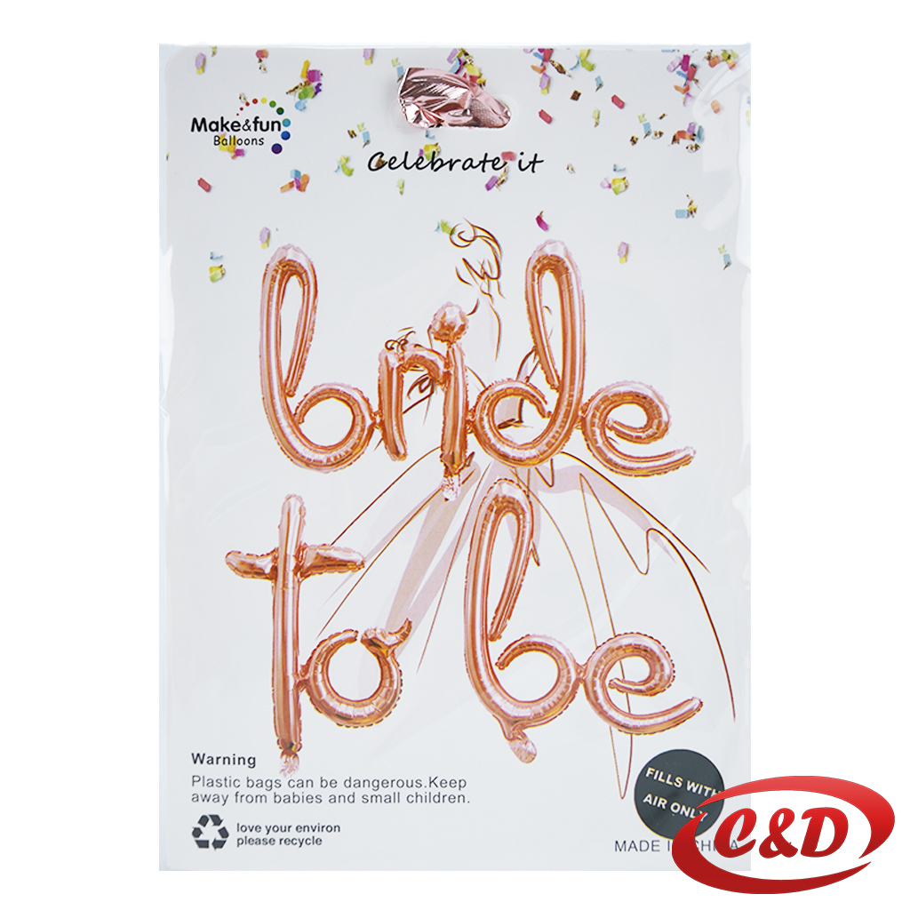 Balon set; Bride to Be