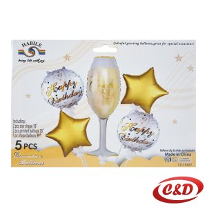 Balon set; Happy Birthday