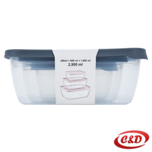 Posuda set sa poklopcem; 3/1